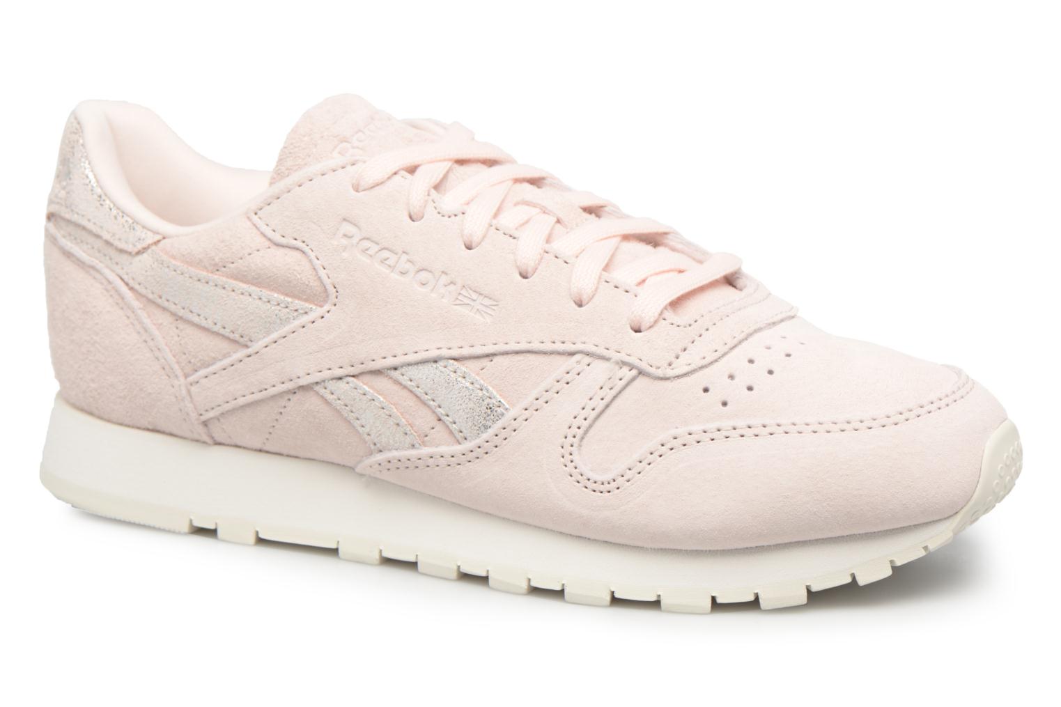Zapatos promocionales Reebok Classic Leather Shimmer (Rosa) - Deportivas Cómodo y bien parecido Zapatos promocionales Reebok Classic Leather Shimmer (Rosa) - Deportivas Cómodo y bien parecido